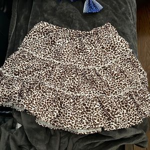 Cheetah skirt